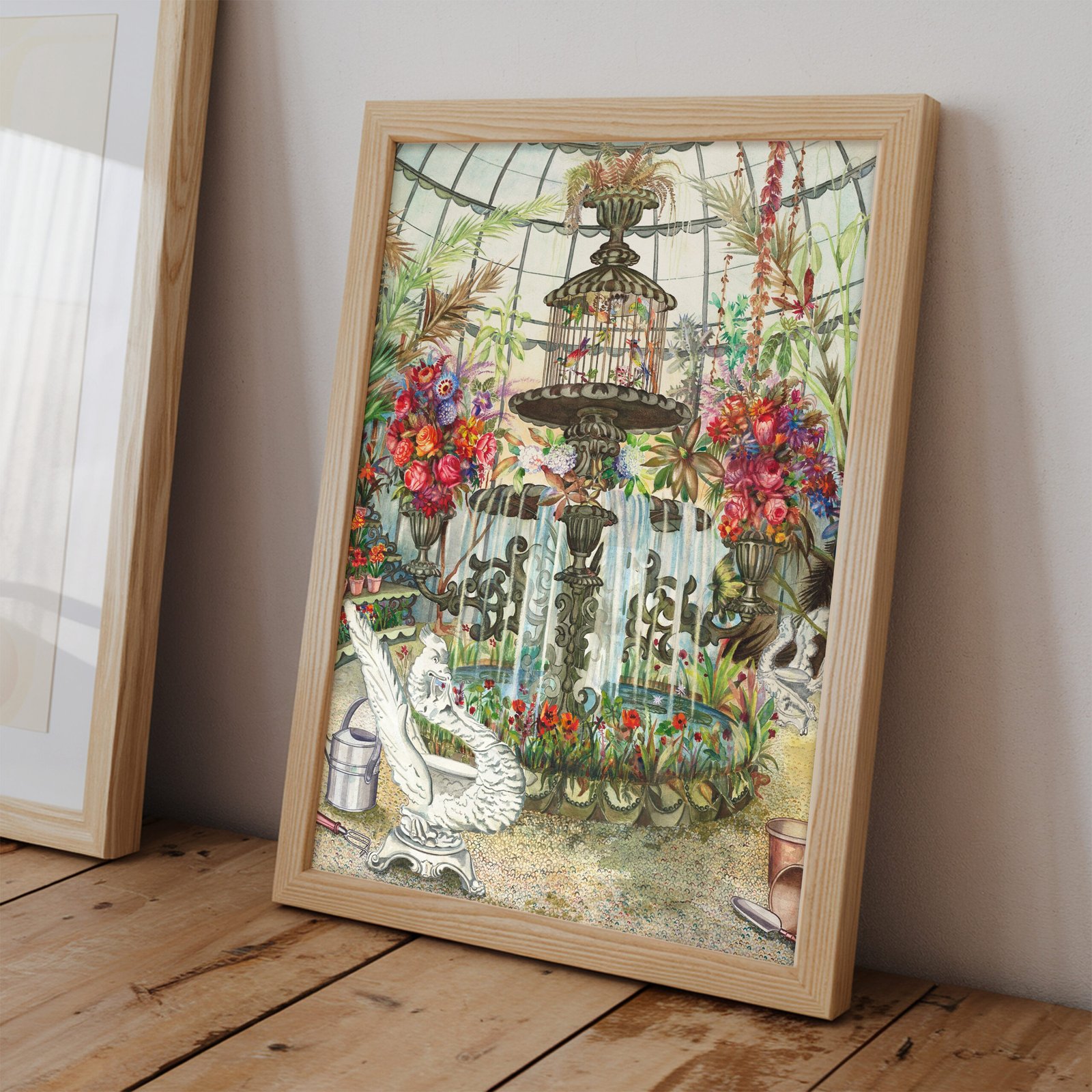 Conservatory and Fountain by George Barbier - Image 3