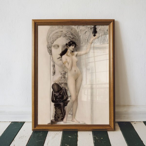 Allegory of Sculpture by Gustav Klimt