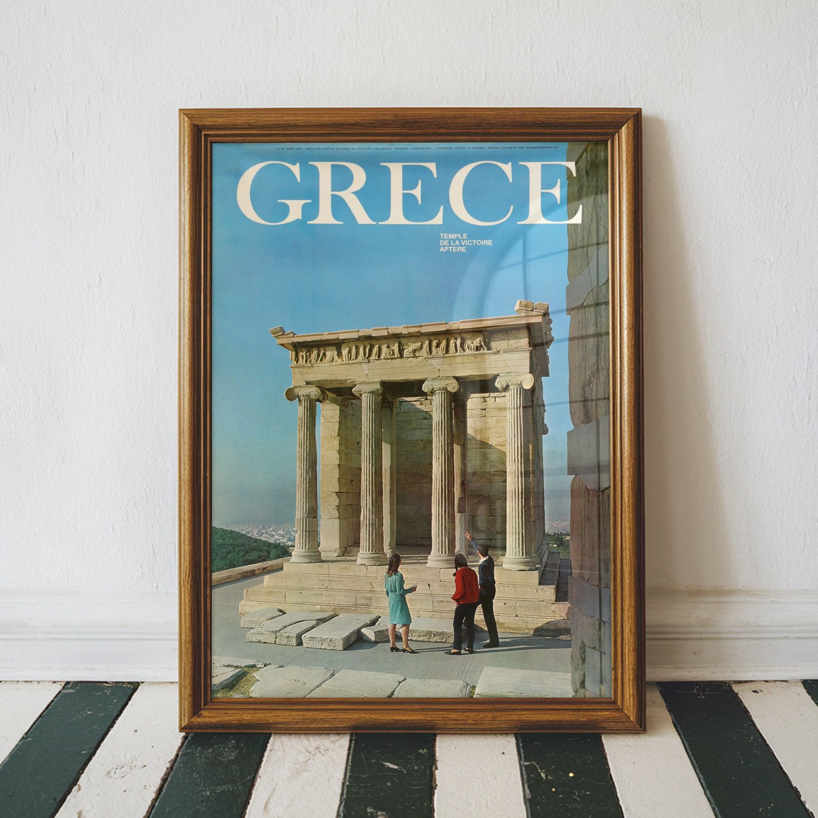 Greece Travel Poster