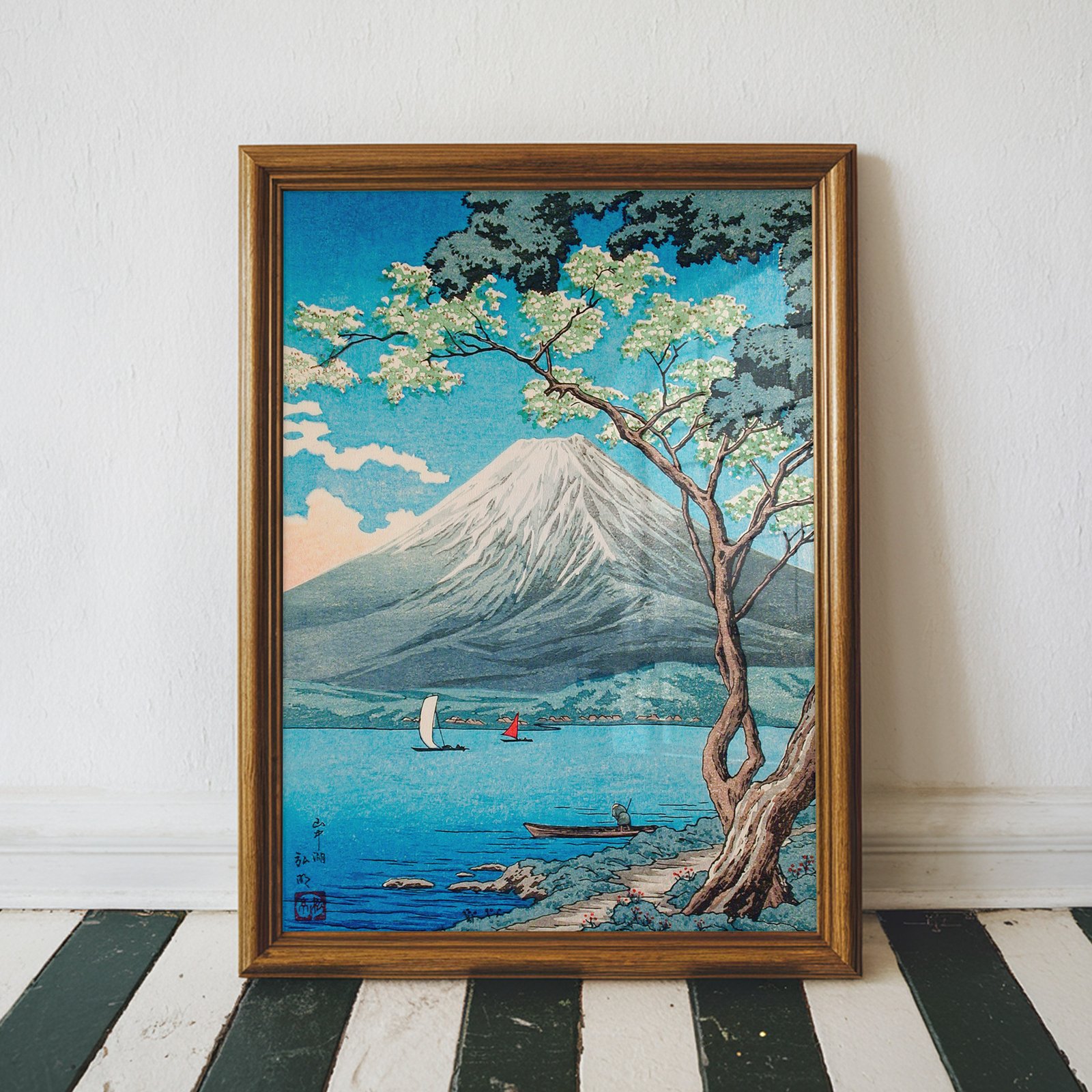 Mount Fuji from Lake Yamanaka