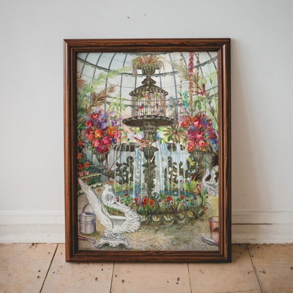 Conservatory and Fountain by George Barbier