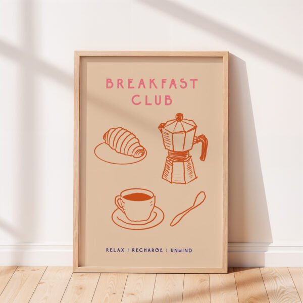 Breakfast Club Kitchen Print