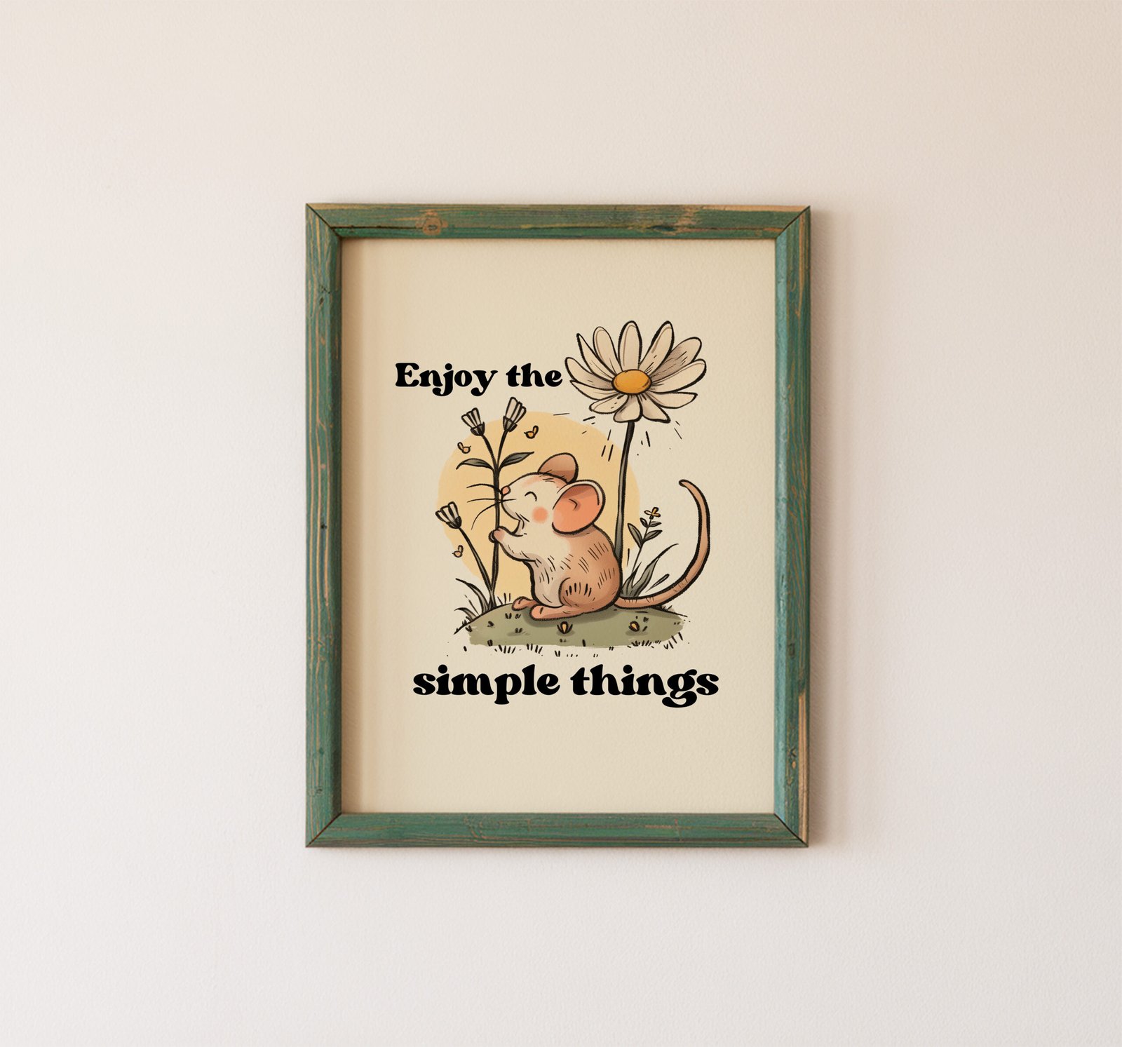 Enjoy The Simple Things Mouse