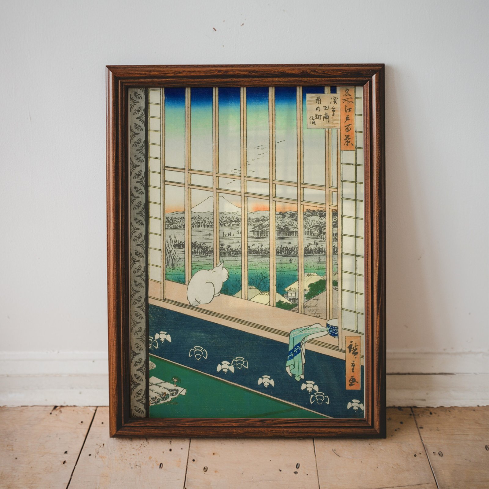 Asakusa Rice Fields and Torinomachi Festival by Utagawa Hiroshige