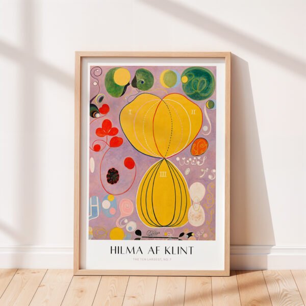 Hilma af Klint print, The Ten Largest, No. 7