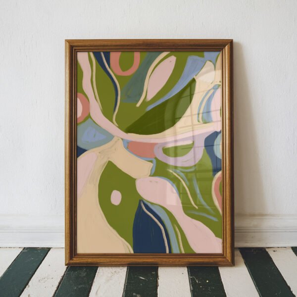 Earth's Embrace Abstract Print