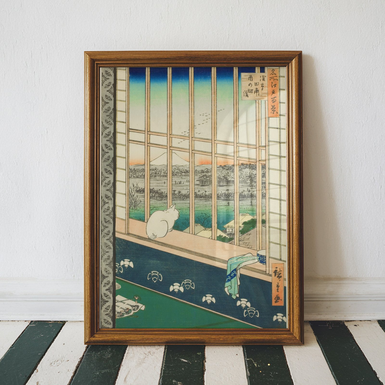 Asakusa Rice Fields and Torinomachi Festival by Utagawa Hiroshige - Image 5