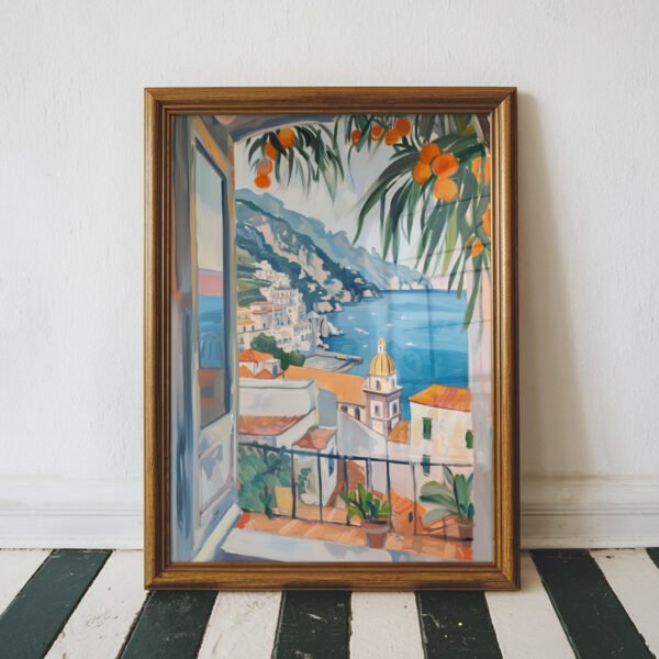 Amalfi Coast From The Window