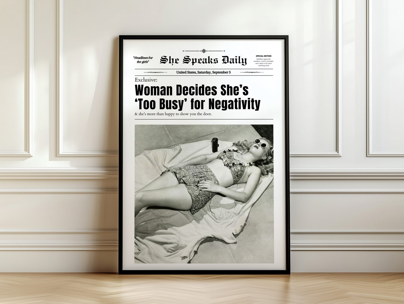 Too Busy For Negativity