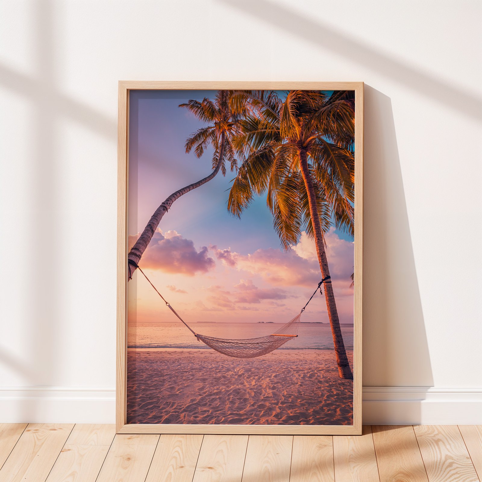 Hammock On The Beach