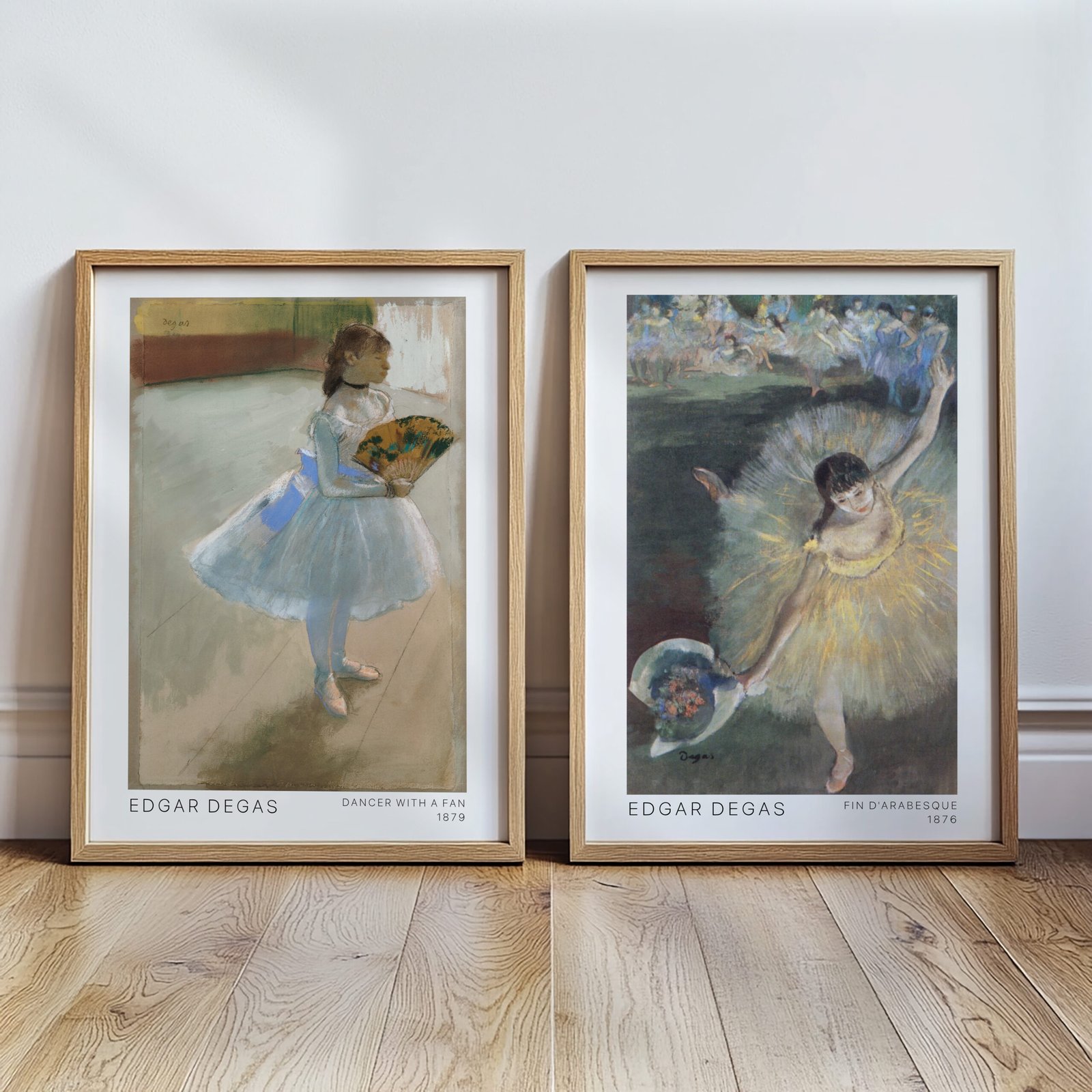 Edgar Degas Set of 2 Prints