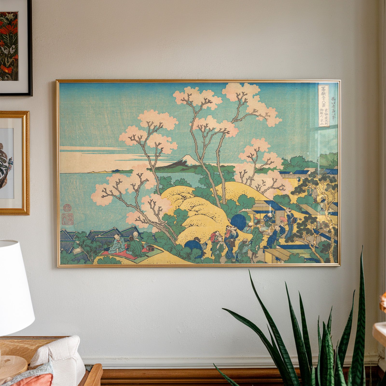 Fuji from Gotenyama by Katsushika Hokusai