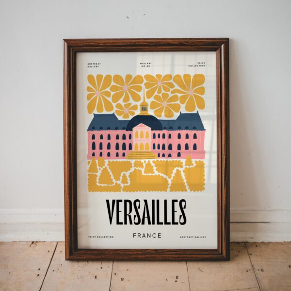 Versailles France Travel Wall Art Print