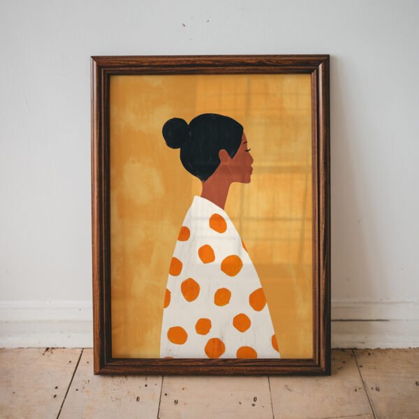 Modern Woman in Polka Dots