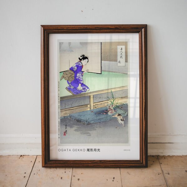 Orchid by Ogata Gekkō