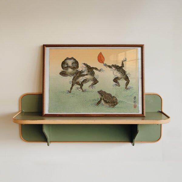 Frog Sumo by Ohara Koson