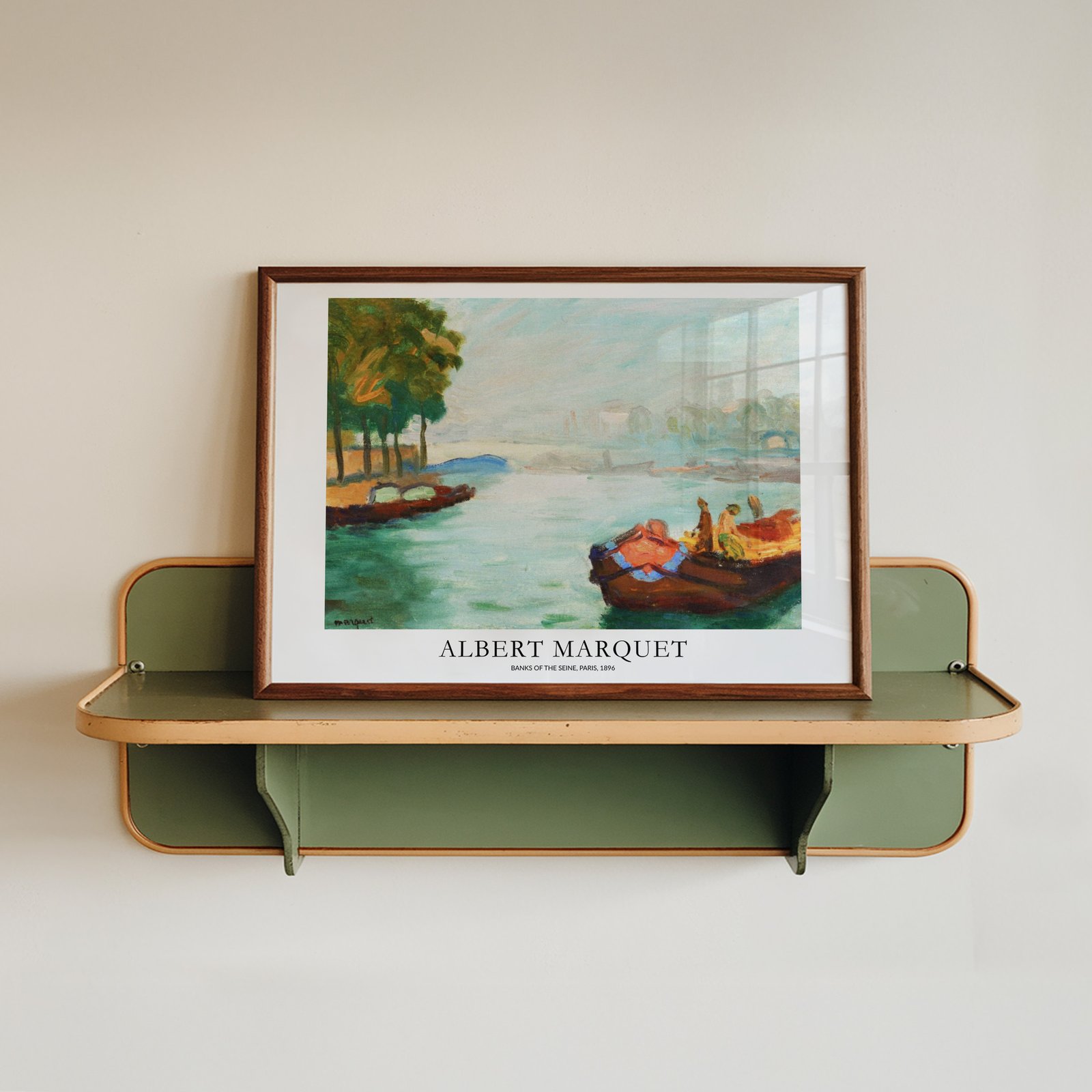 Banks of the Seine Paris by Albert Marquet