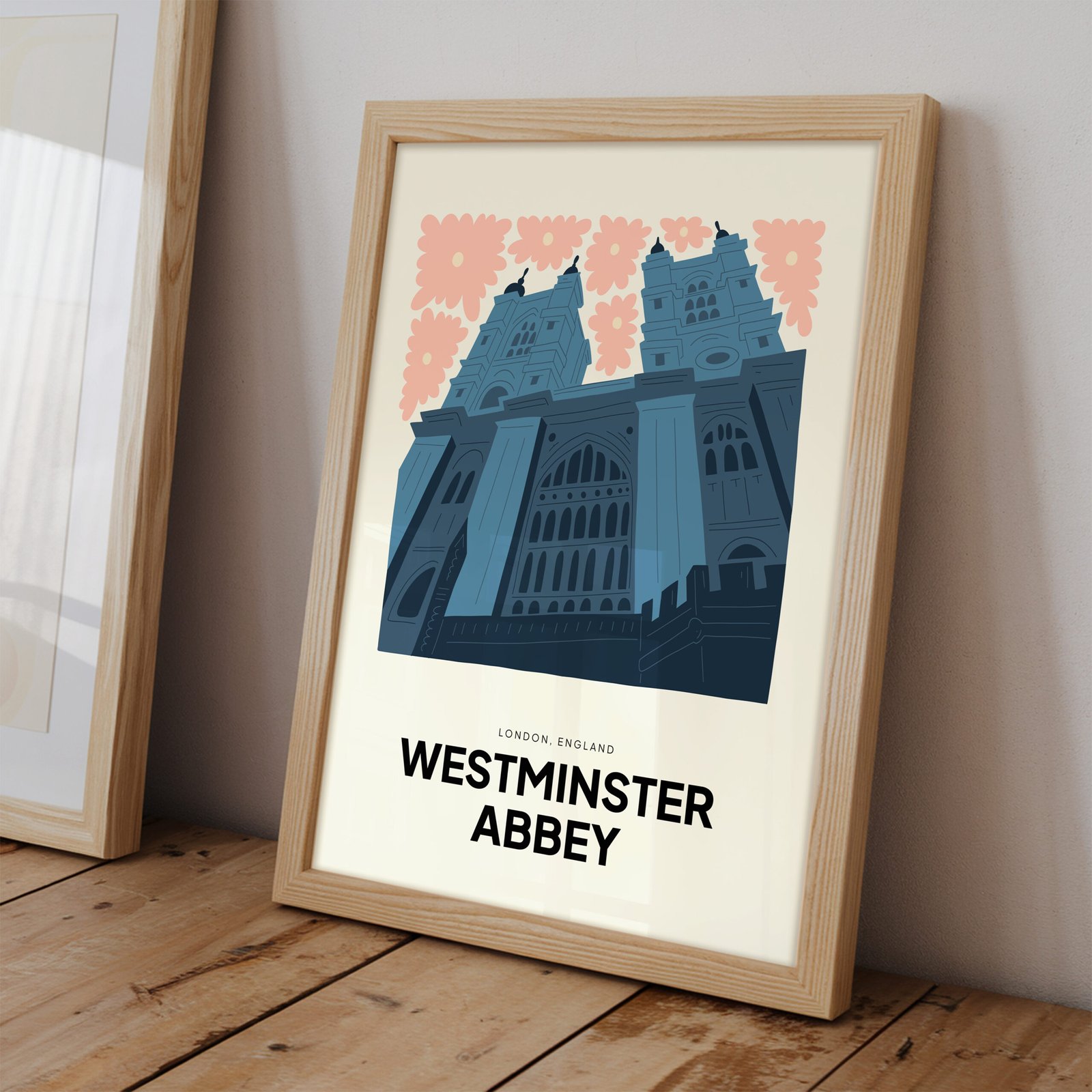Westminster Abbey – London Travel Art Print - Image 2