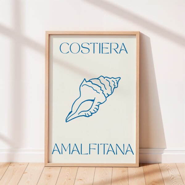 Costiera Amalfitana Seashell Print