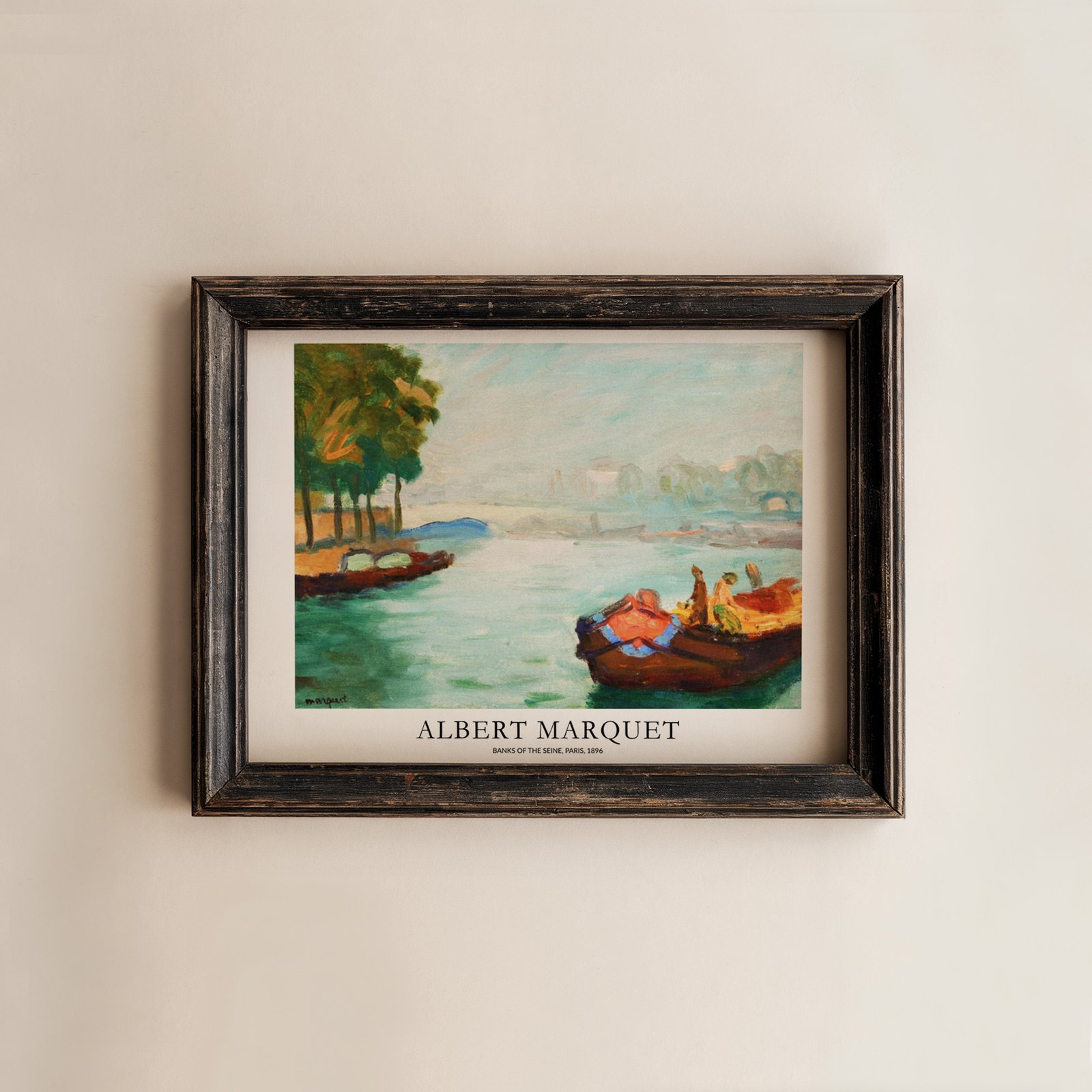 Banks of the Seine Paris by Albert Marquet - Image 3