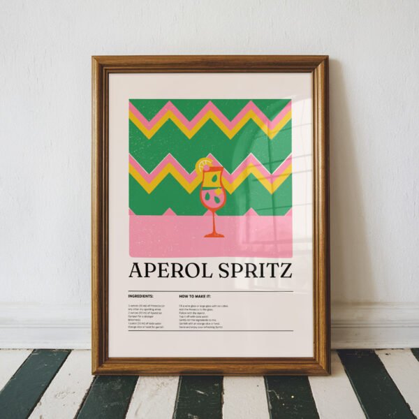 Colorful Aperol Spritz Recipe