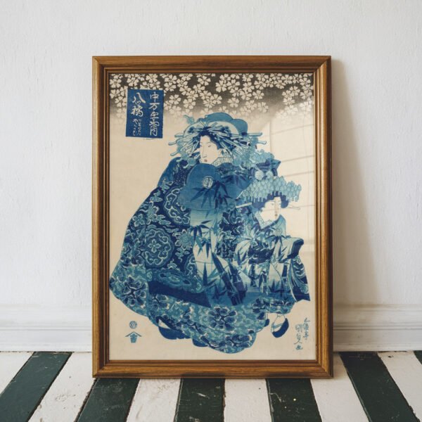 Yatsuhashi of the Naka-Manjiya by Utagawa Kunisada