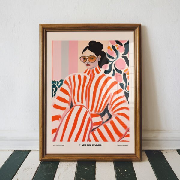 L’Art Des Femmes – Striped Muse