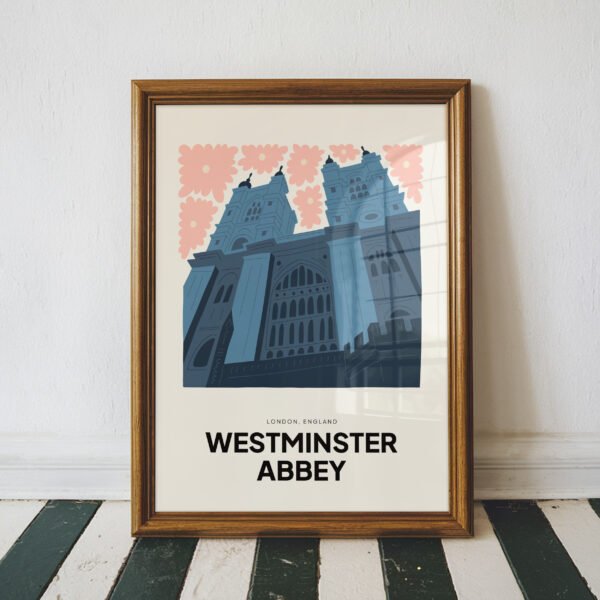 Westminster Abbey – London Travel Art Print