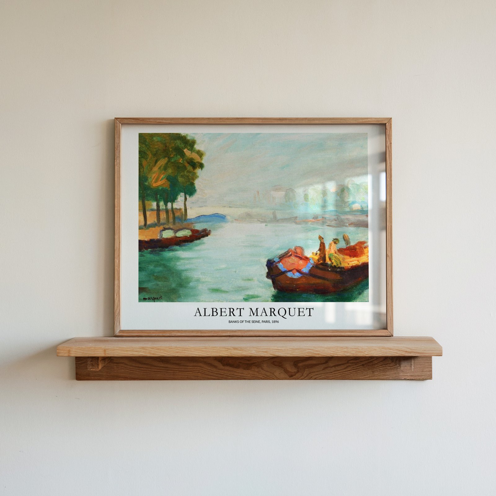 Banks of the Seine Paris by Albert Marquet - Image 2