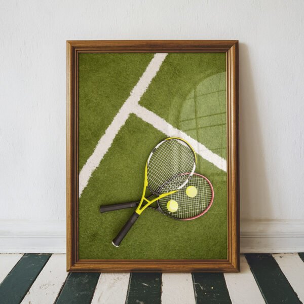 Grass Court Tennis Print