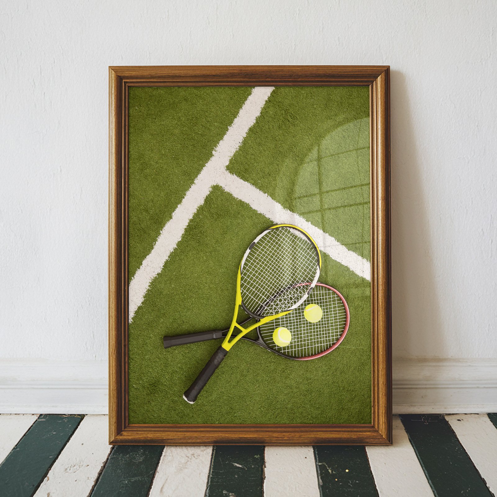 Grass Court Tennis Print