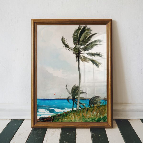 Palm Tree Nassau by Winslow Homer