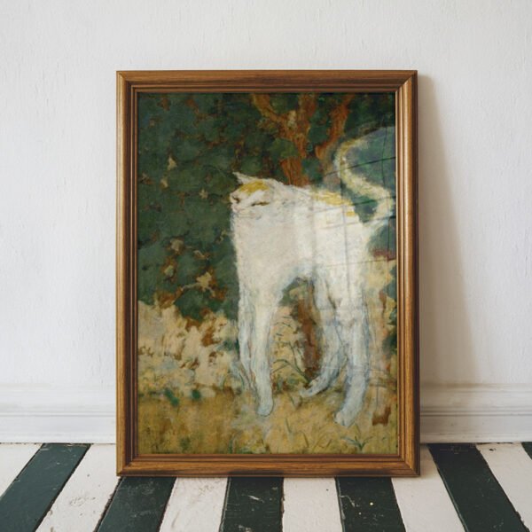 Le Chat Blanc by Théophile-Alexandre Steinlen