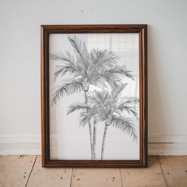 Tropical Palm Wall Art Print