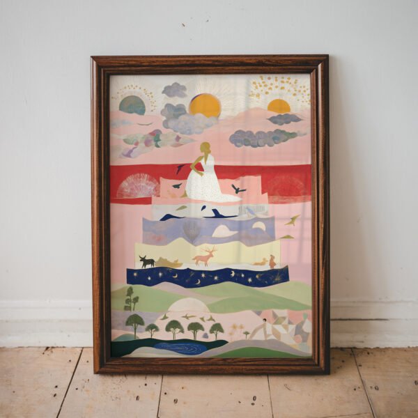 Layered Dreamscape Print