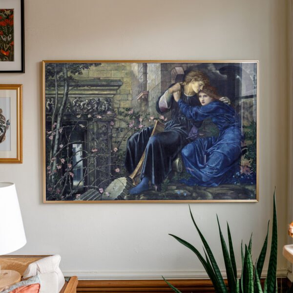 Love Among the Ruins by Edward Burne-Jones