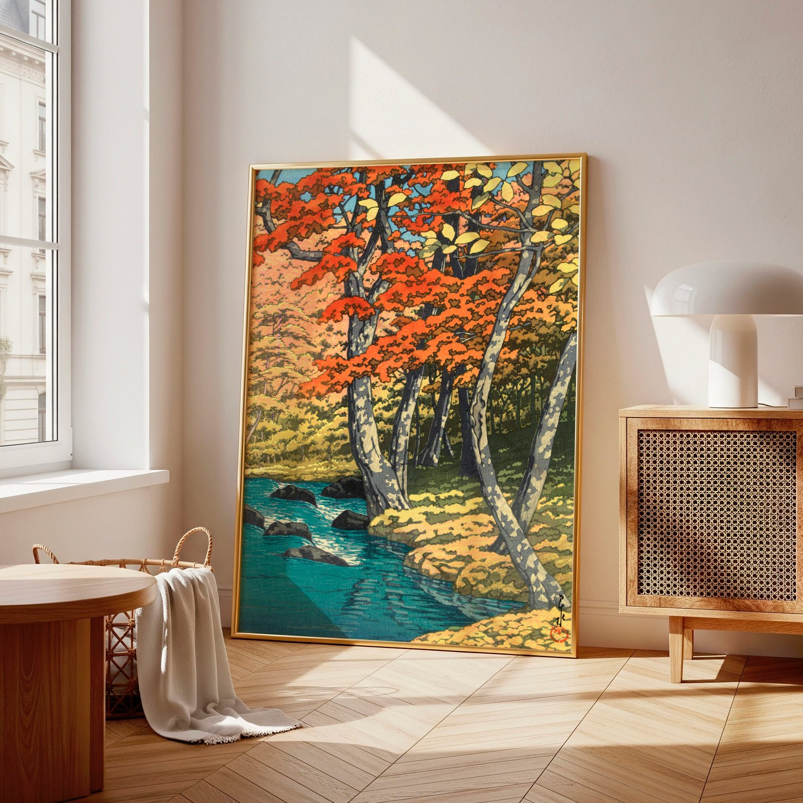 Autumn in Oirase by Kawase Hasui - Image 3