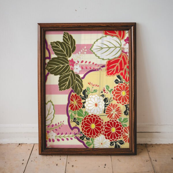 Japanese Floral Kimono Pattern