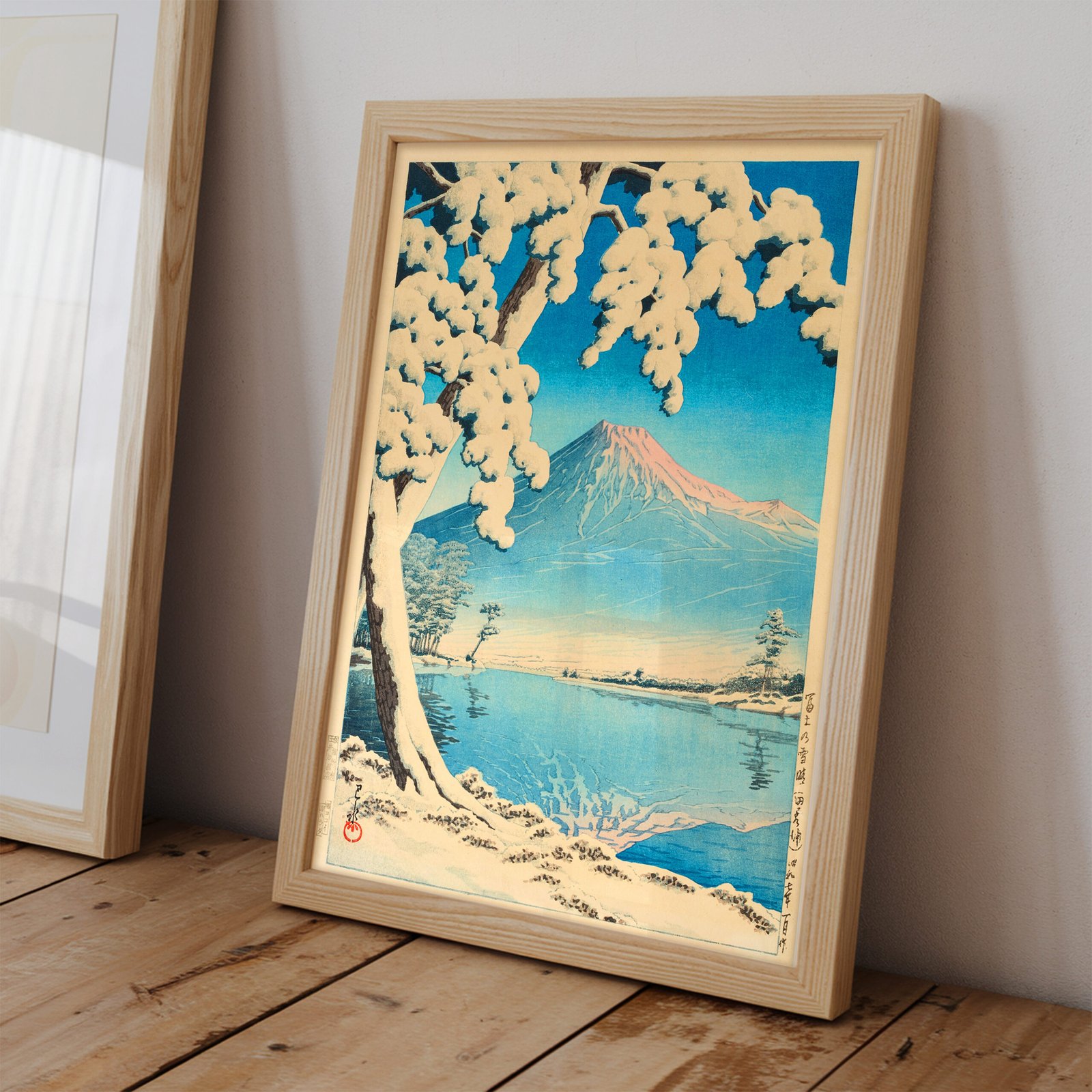 Fuji no Yukibare Tagonoura by Kawase Hasui - Image 2