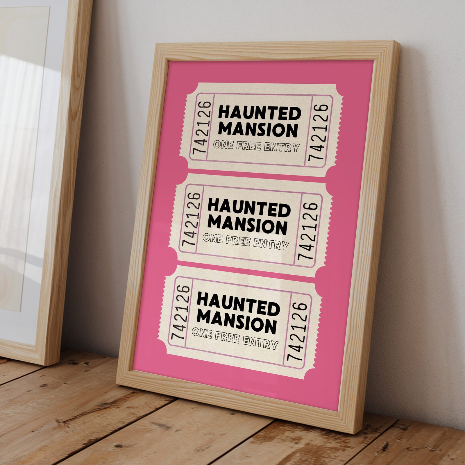 Haunted Mansion Ticket - Image 2