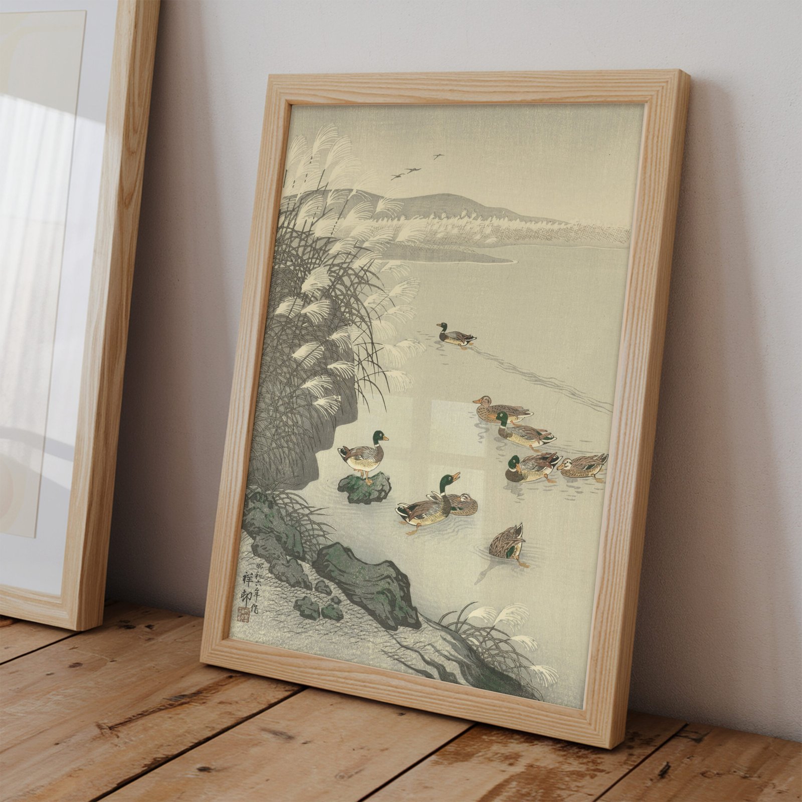 Ducks in the Water by Ohara Koson - Image 2