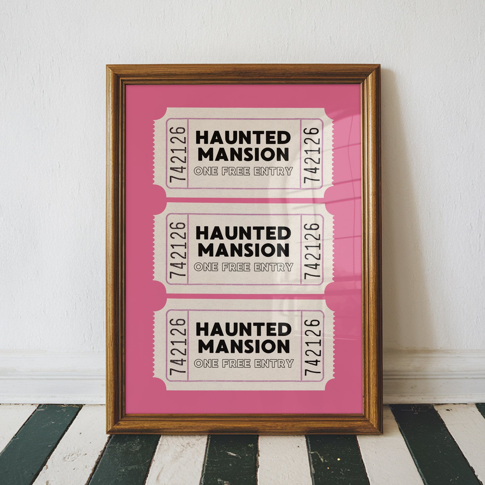 Haunted Mansion Ticket - Image 3