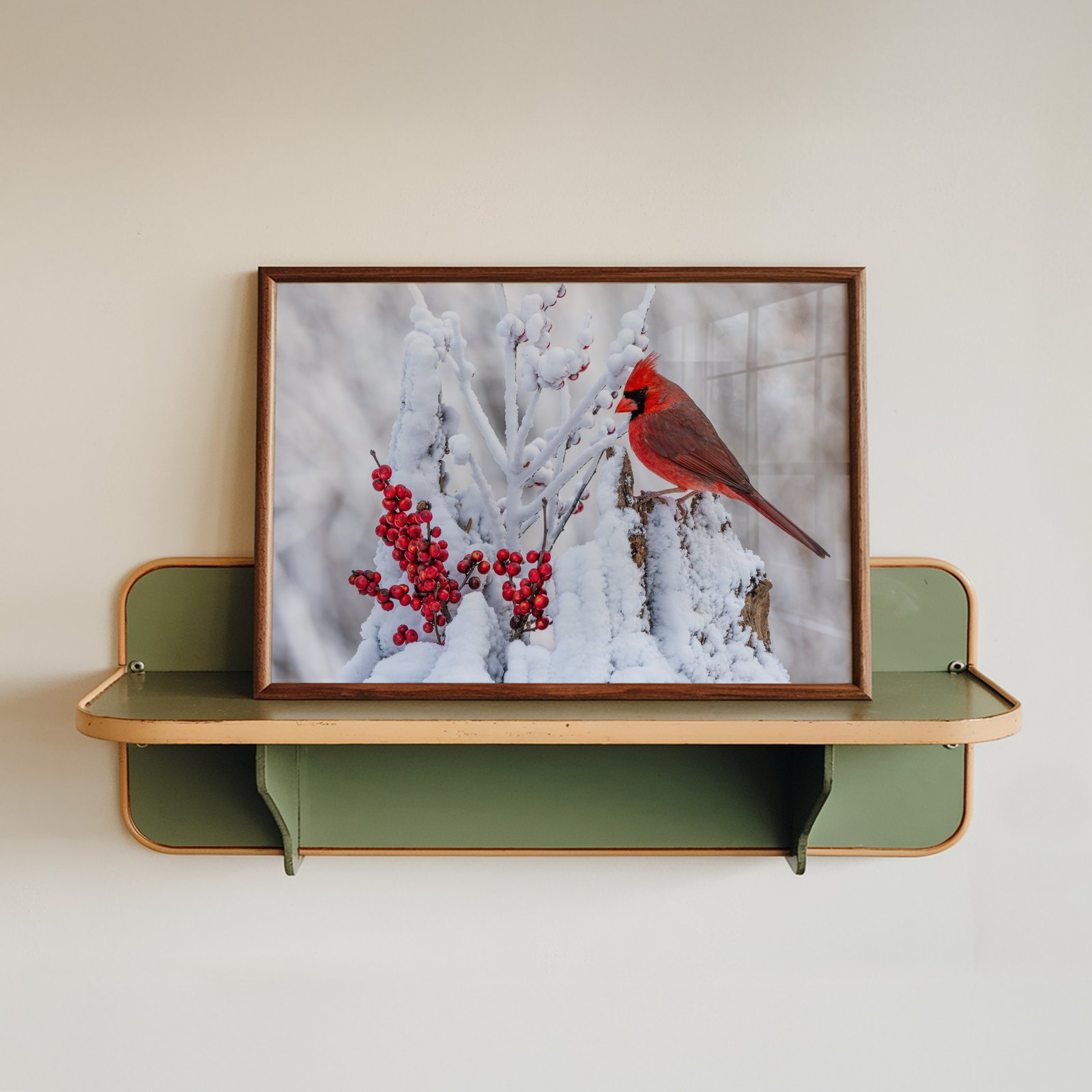 Winter Cardinal in Snow - Image 2