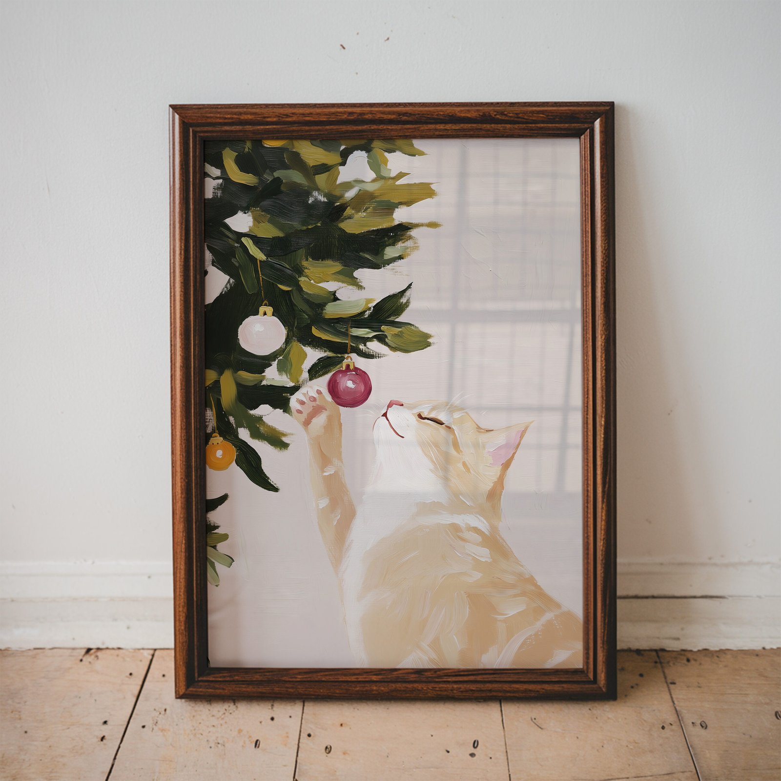 Curious Christmas Cat - Image 3