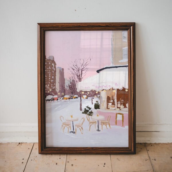 Pink Winter Café