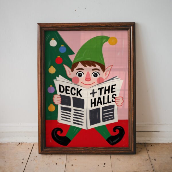 Deck the Halls Christmas Elf