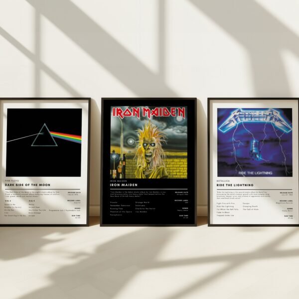 Custom Album Print Set of 3