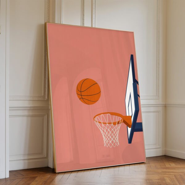 Basketball Hoop Wall Art