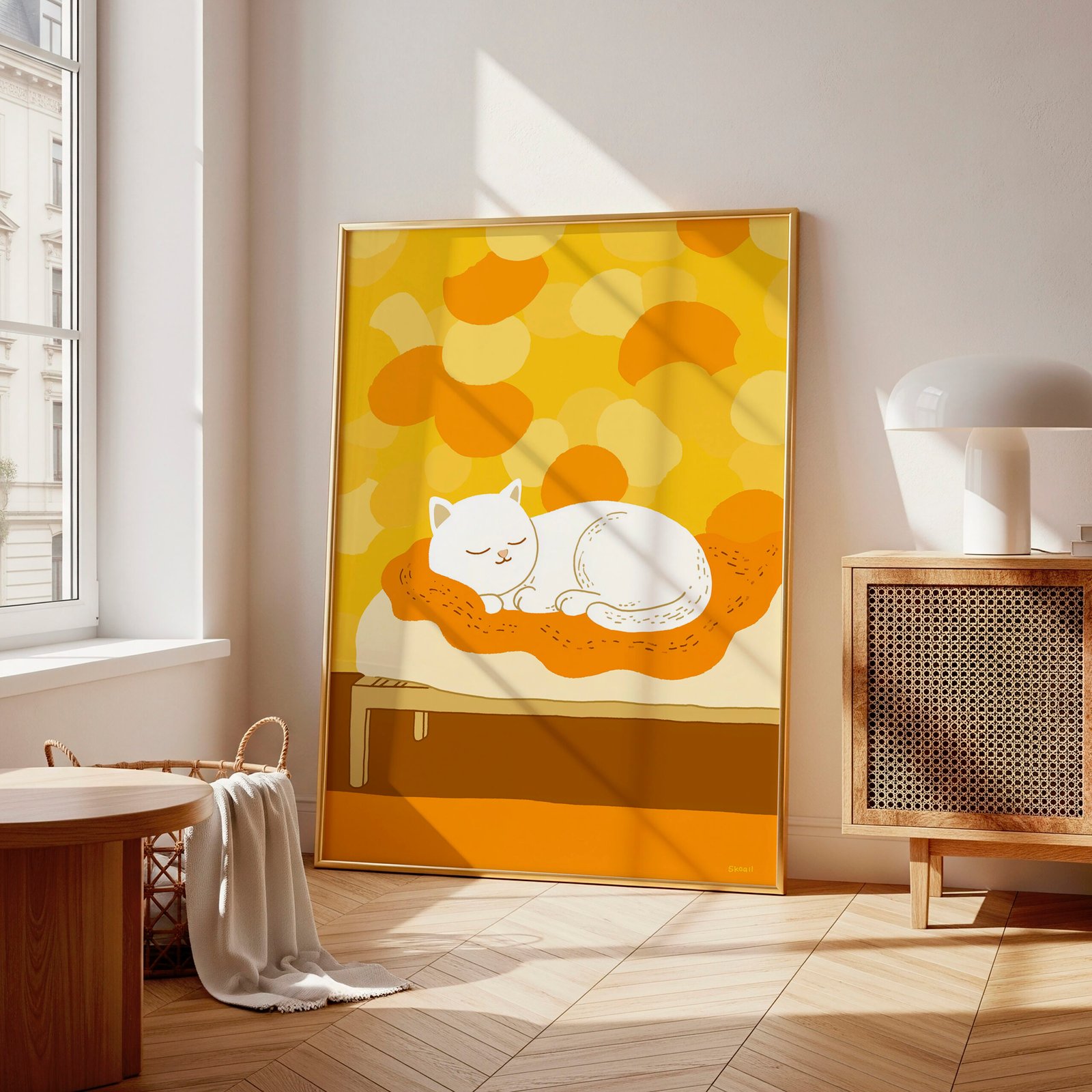 Kitty Nap Wall Art - Image 3