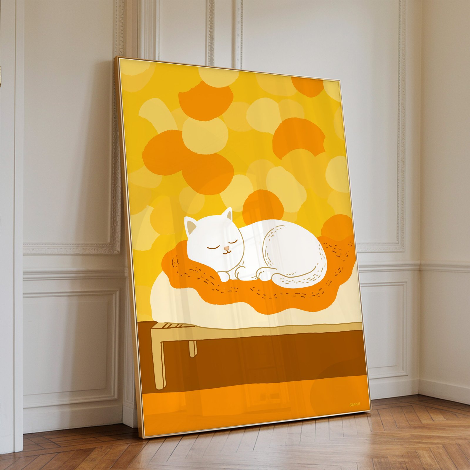 Kitty Nap Wall Art - Image 2
